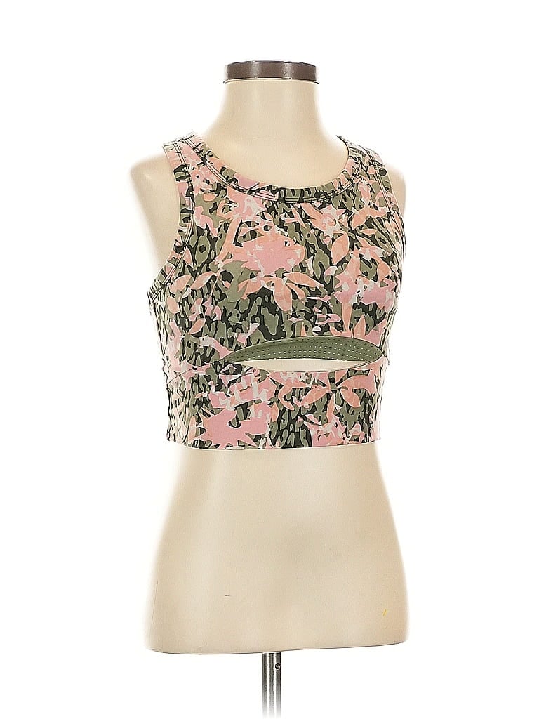 Pre-owned Sweaty Betty Tank Top Pink Halter Neckline Tops