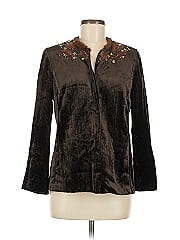 Worth Long Sleeve Silk Top