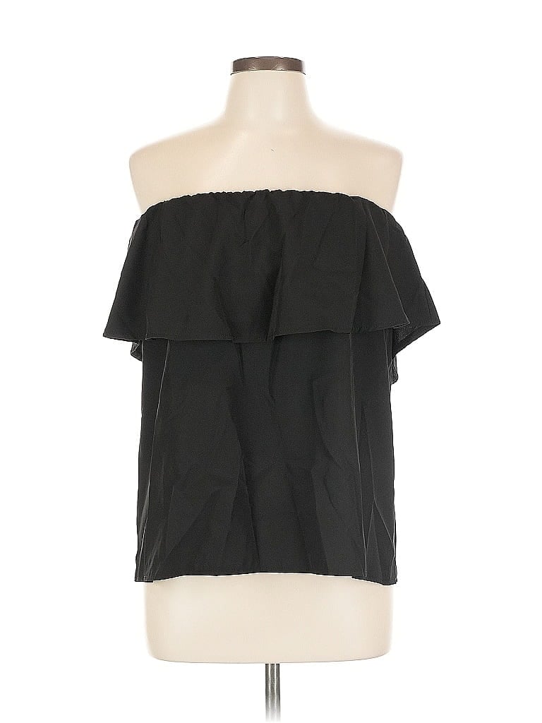 UNBRANDED Pre-owned Sleeveless Blouse In Black
