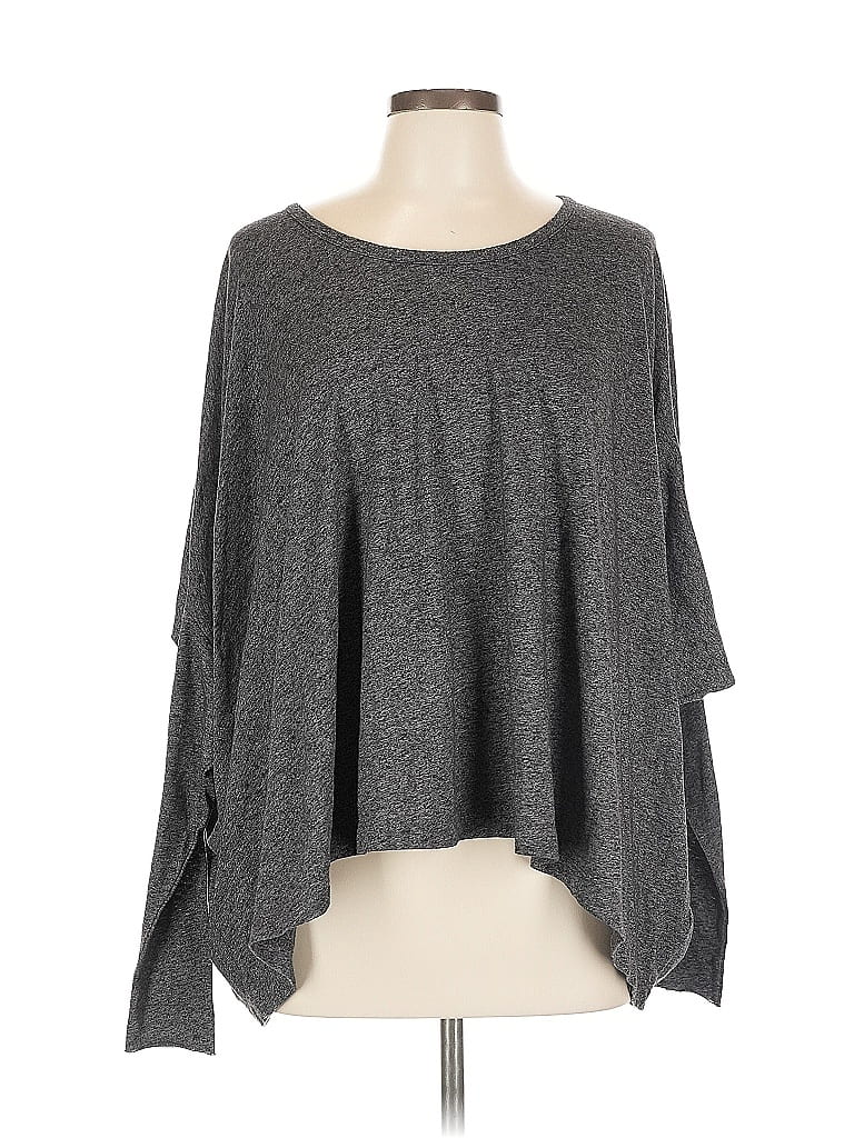 Pre-owned Patterson J. Kincaid 3/4 Sleeve T-shirt In Gray