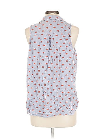 Just Living Sleeveless Button-Down Shirt (view 2)