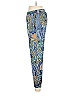 Veronica M. Paisley Blue Casual Pants Size M - photo 4
