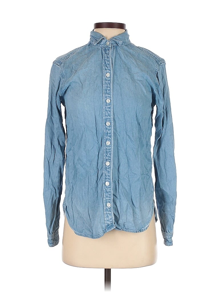 Pre-owned Abercrombie & Fitch Denim Jacket In Blue