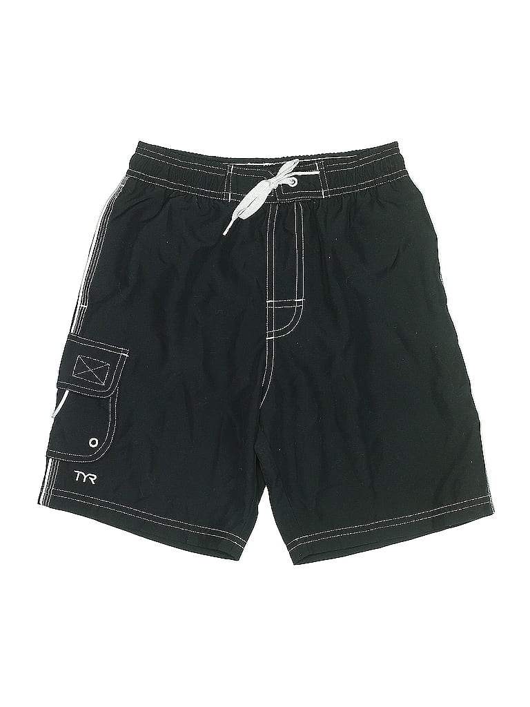 TYR Pre-owned Kids' Board Shorts In Black