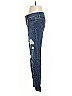 Soho JEANS NEW YORK & COMPANY Hearts Blue Jeans Size 2 - photo 4