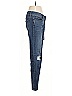 Soho JEANS NEW YORK & COMPANY Hearts Blue Jeans Size 2 - photo 3