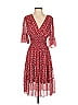 Max Studio Hearts Red Cocktail Dress Size XS - photo 1
