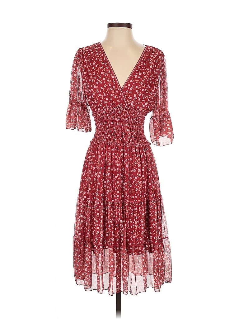 Pre-owned Max Studio Cocktail Dress In Red