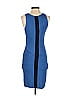 Armani Exchange Color Block Blue Cocktail Dress Size S - photo 2