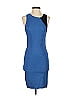Armani Exchange Color Block Blue Cocktail Dress Size S - photo 1
