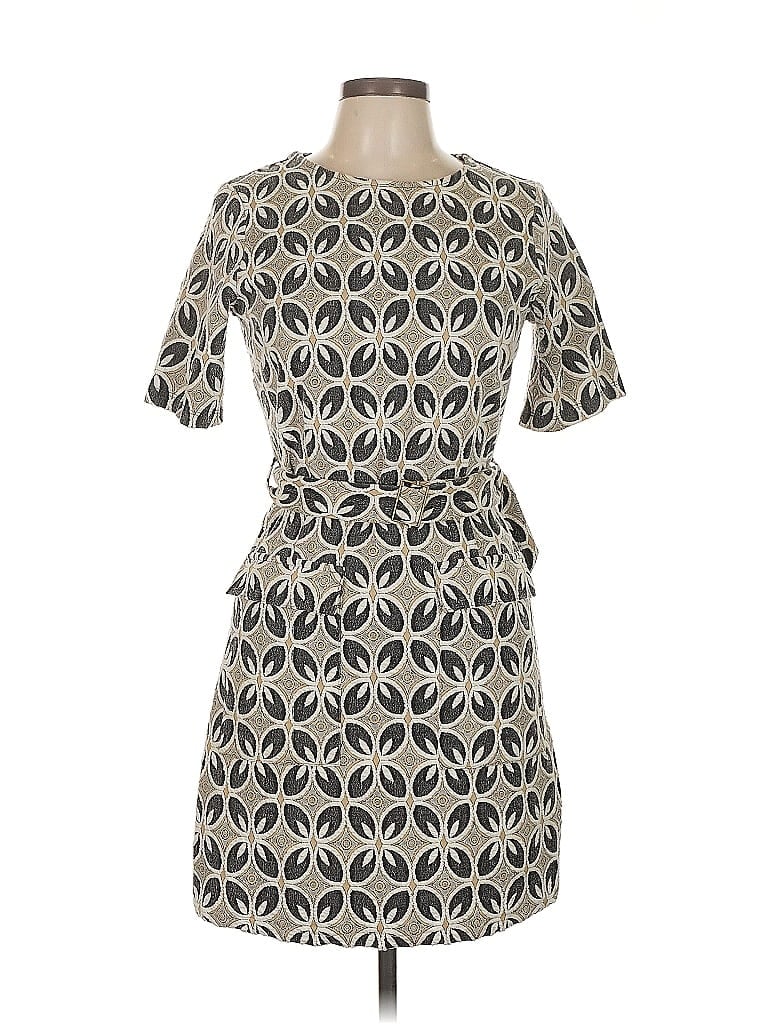 Pre-owned Assorted Brands Casual Dress In Gray