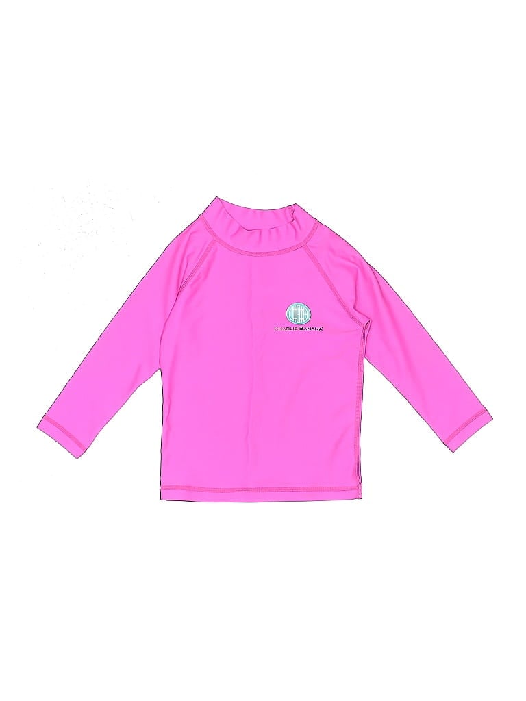 Pre-owned Assorted Brands Kids' Long Sleeve T-shirt In Pink