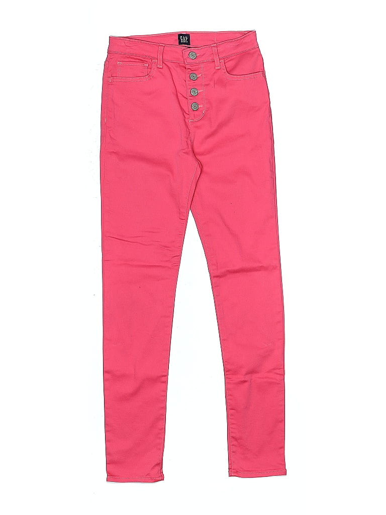 Pre-owned Gap Kids' Jeggings In Pink