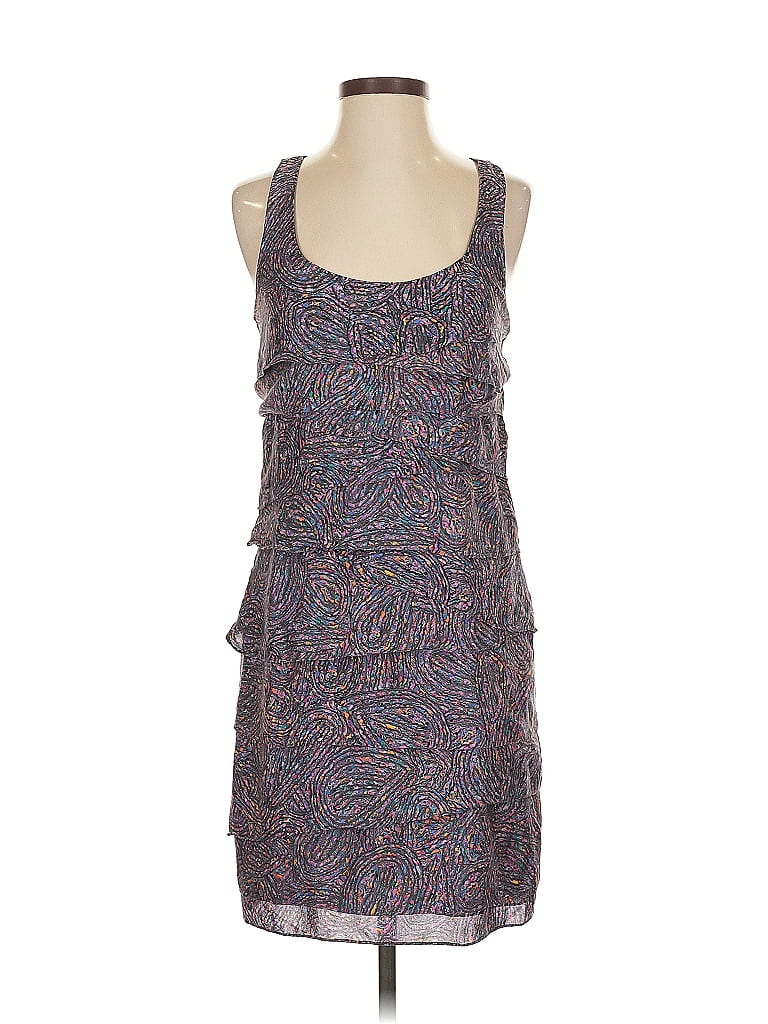 Pre-owned Shoshanna Casual Dress In Gray