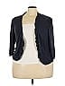 Cj Banks 100% Rayon Black Cardigan Size 3X - photo 1