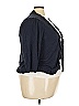 Cj Banks 100% Rayon Black Cardigan Size 3X - photo 3