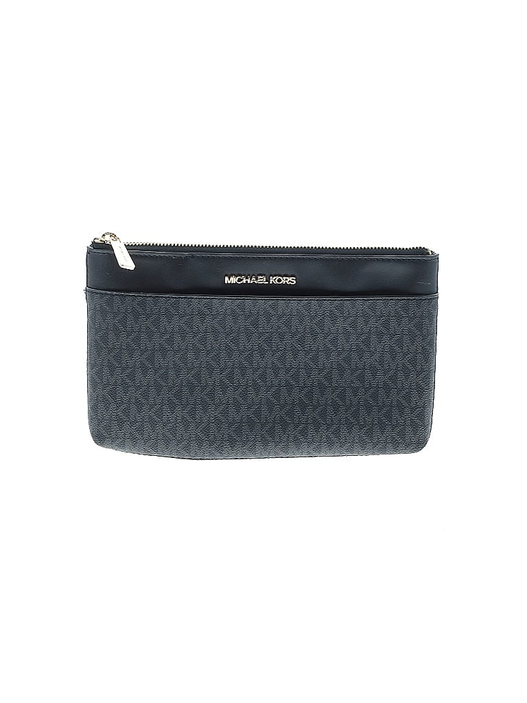MICHAEL Michael Kors Blue Gray Clutch One size - photo 1