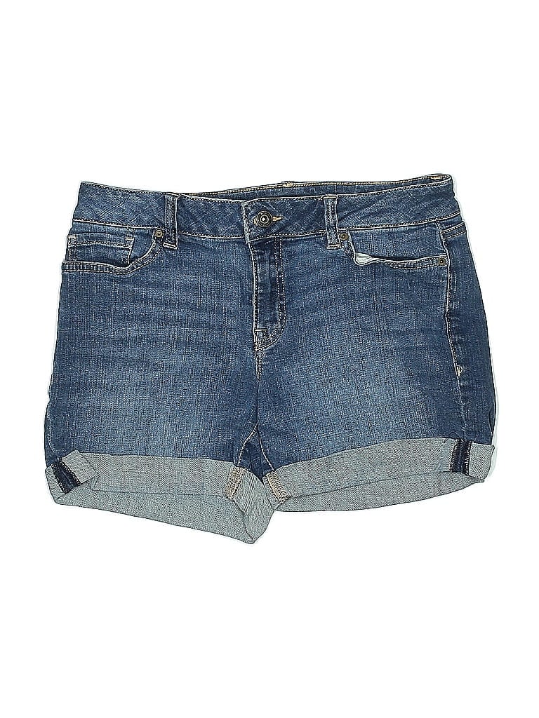 Pre-owned Tommy Hilfiger Denim Shorts In Blue