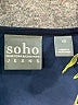 Soho 100% Polyester Blue Short Sleeve Blouse Size XS - photo 7