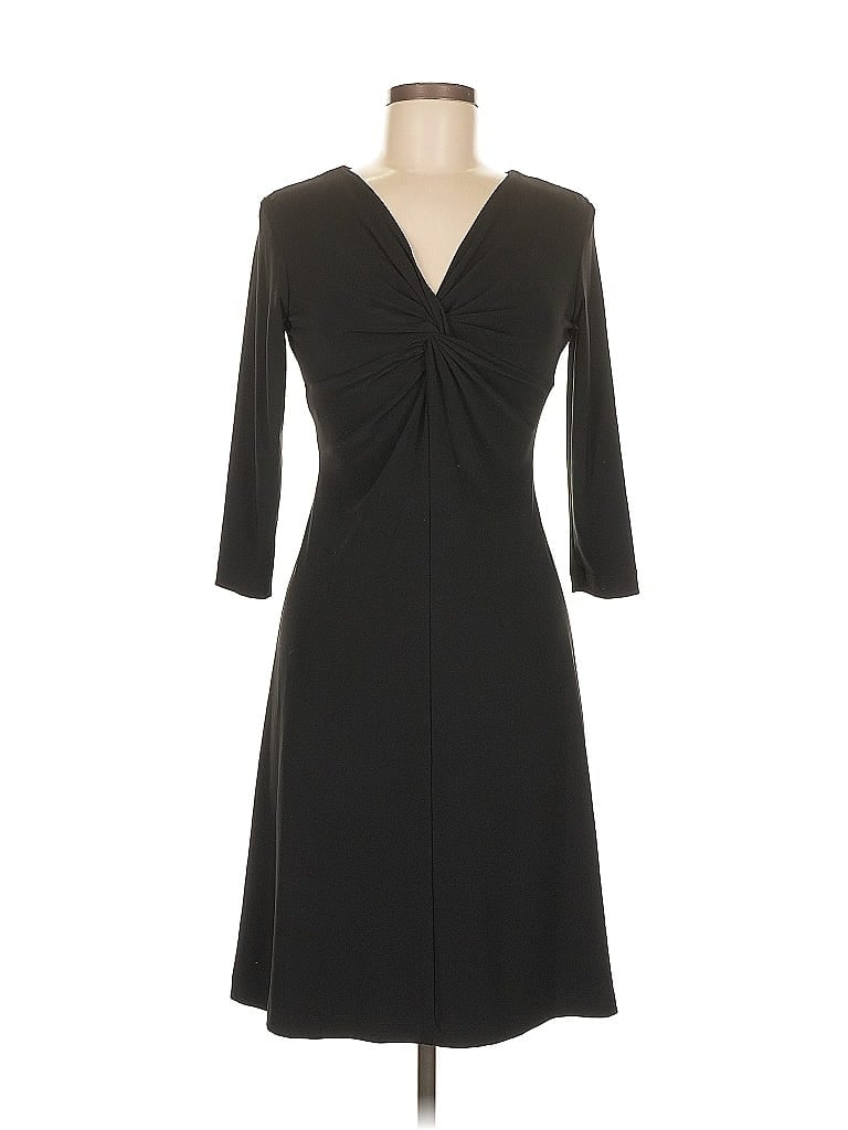 Pre-owned Evan Picone Cocktail Dress In Black