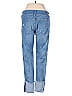 Soho JEANS NEW YORK & COMPANY Hearts Blue Jeans Size 2 - photo 2