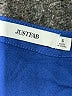 Just Fab 100% Rayon Blue Casual Dress Size S - photo 4