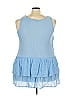 One World Blue Cocktail Dress Size 3X - photo 2