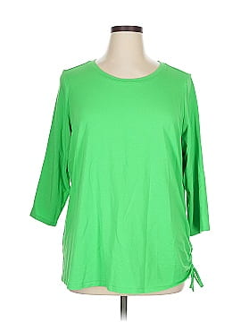 Belle By Kim Gravel 3/4 Sleeve T Shirt