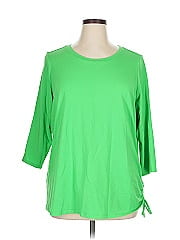 Belle By Kim Gravel 3/4 Sleeve T Shirt