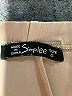 Simplee Solid Yellow Athletic Shorts Size S - photo 3