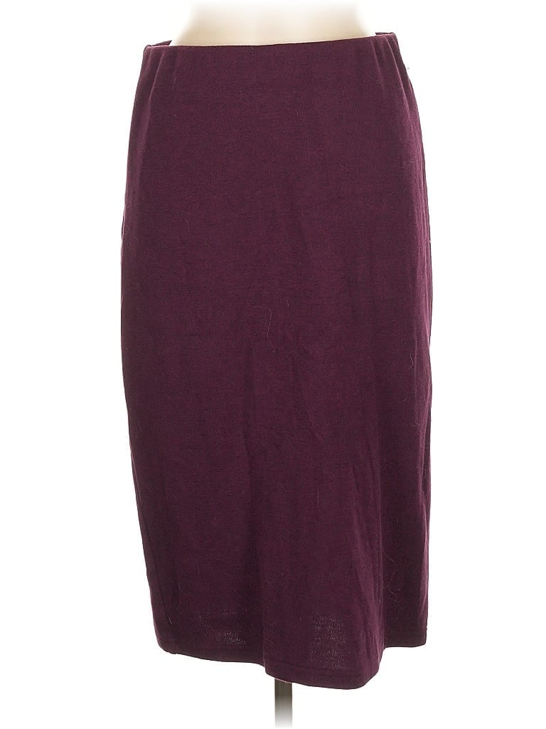 Pre-owned Old Navy Casual Skirt In Burgundy