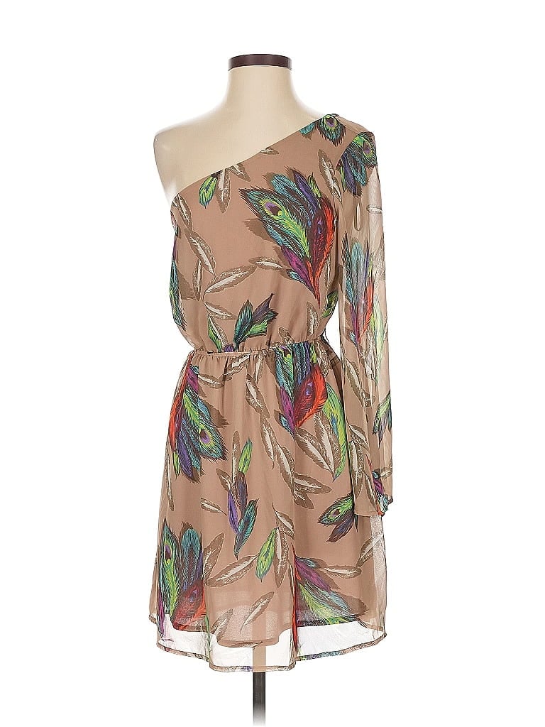 Pre-owned Forever 21 Cocktail Dress In Brown