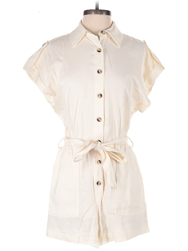 Pre-owned Steve Madden Romper In White