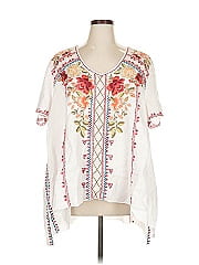 Johnny Was 3/4 Sleeve Blouse