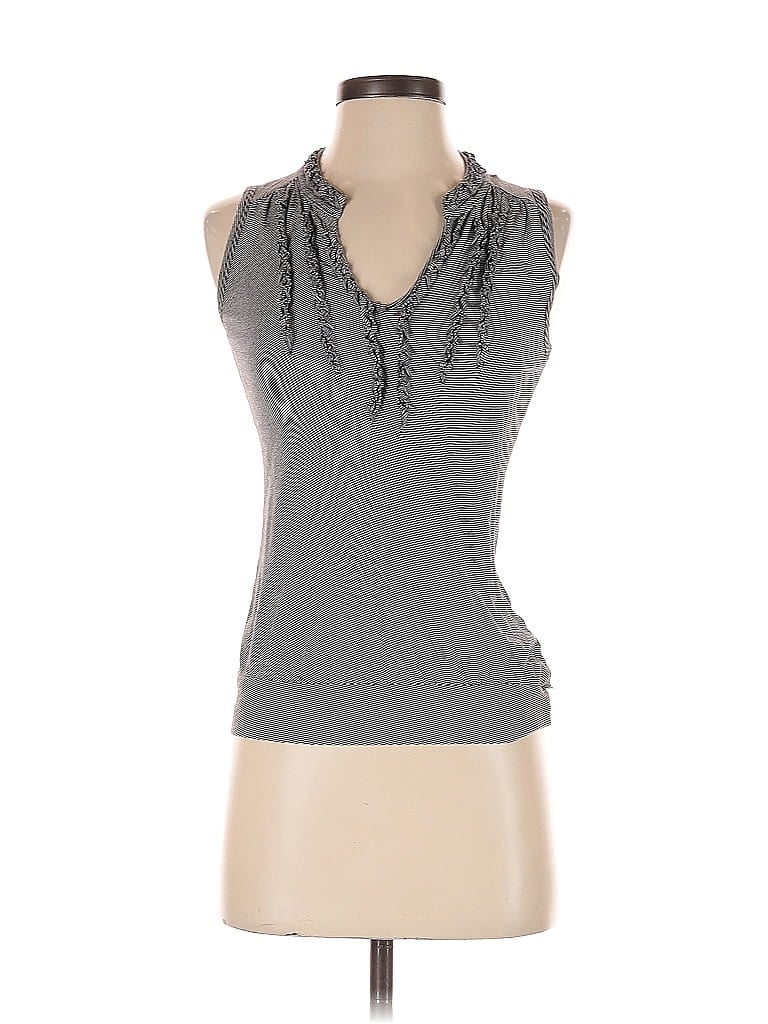 Pre-owned Ann Taylor Loft Sleeveless Top Gray Cowl Neck Tops