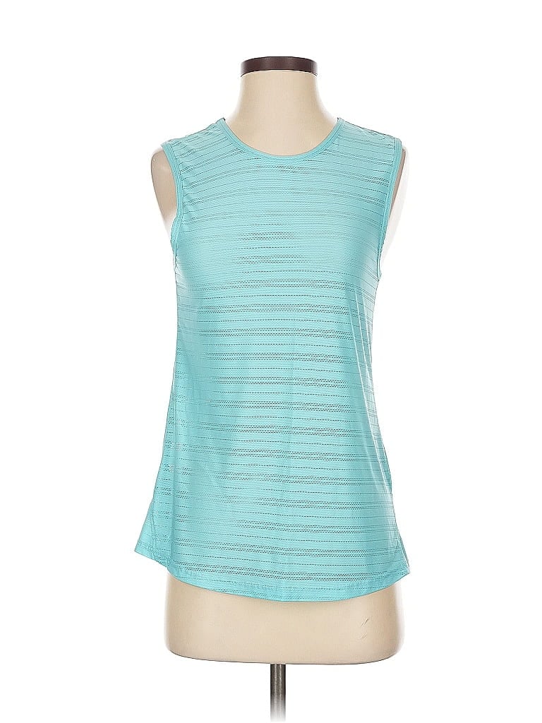 Zyia Active Teal Sleeveless T-Shirt Size XS - photo 1