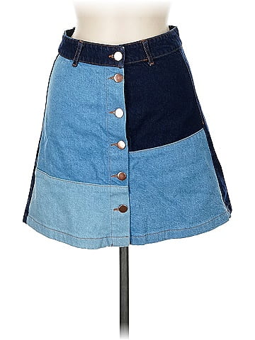 Divided by H&M Denim Skirt (view 1)