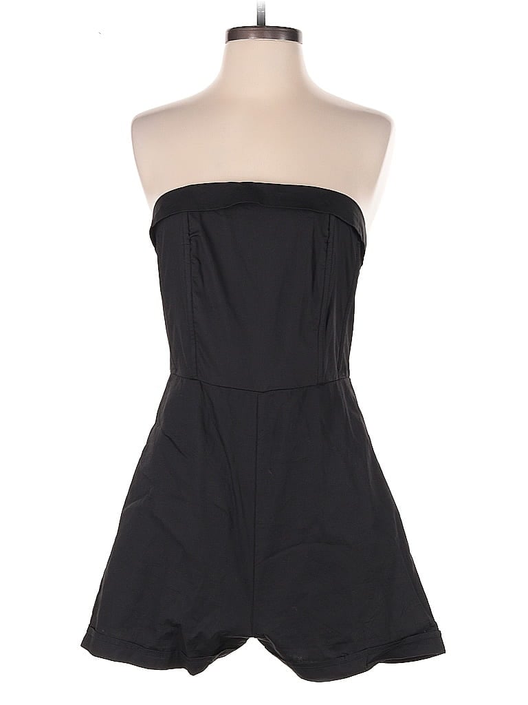 Pre-owned La Hearts Romper In Black