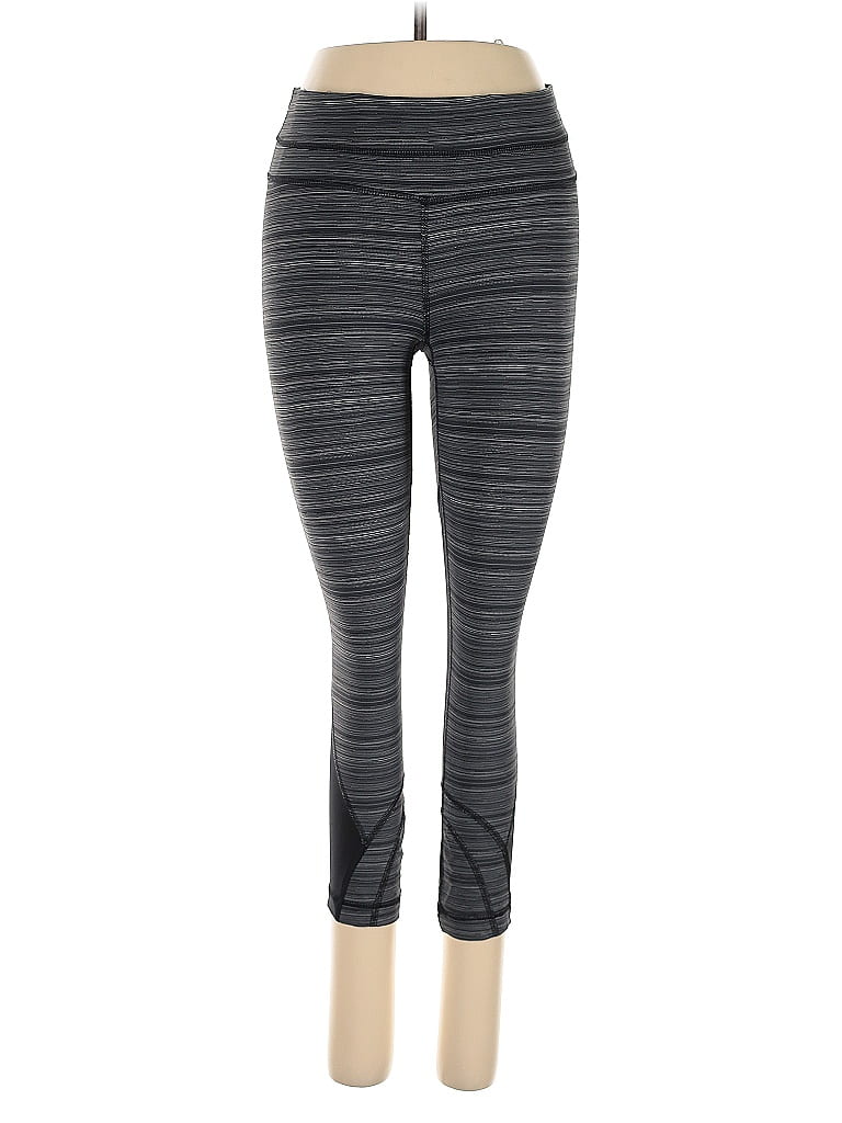 Pre-owned Lululemon Athletica Active Pants In Gray