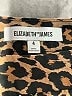 Elizabeth and James Animal Print Gold Brown Shorts Size 4 - photo 3