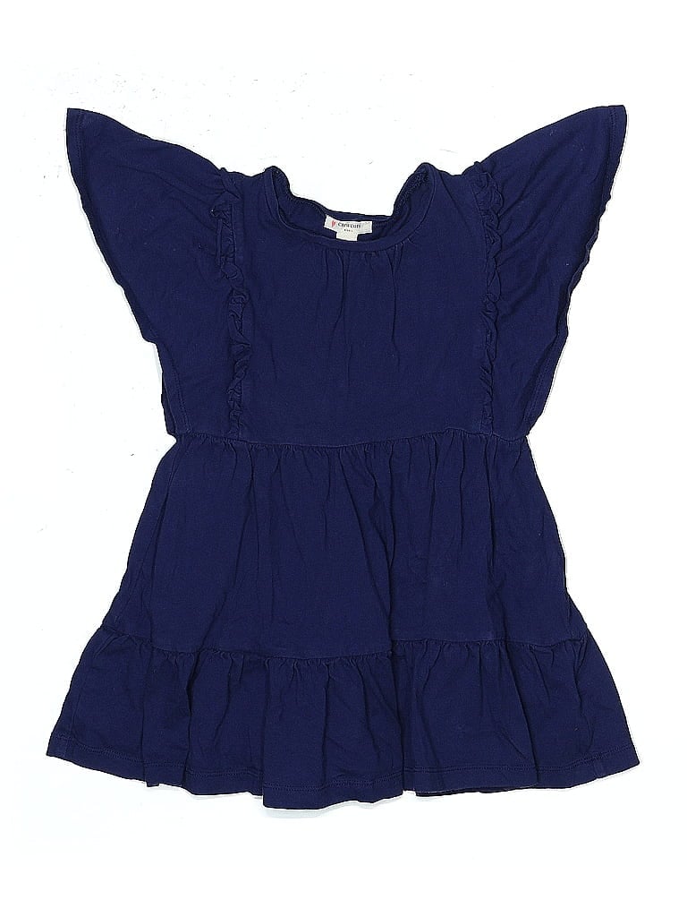 Pre-owned Crewcuts Kids' Dress In Blue