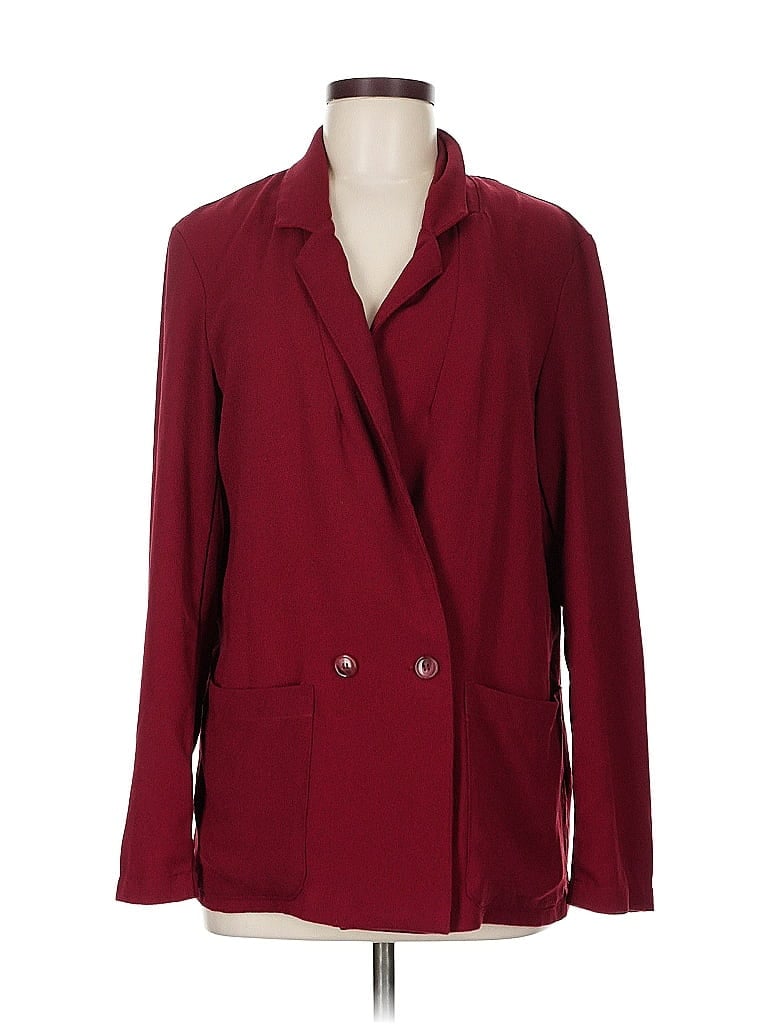 AMERICAN APPAREL Pre-owned Kimono In Burgundy