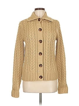 Vintage 1990s St John's Bay Cotton Knit Cardigan Size L Made