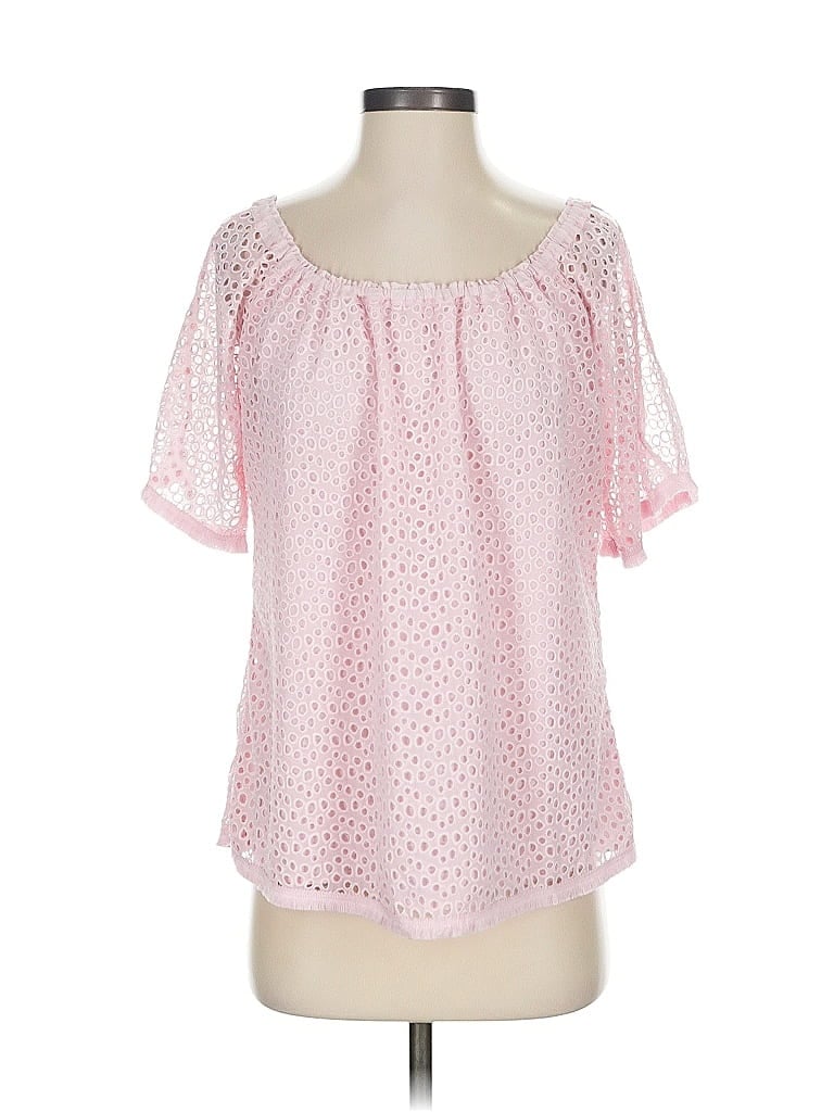 LILLY PULITZER Pre-owned Short Sleeve Blouse In Pink