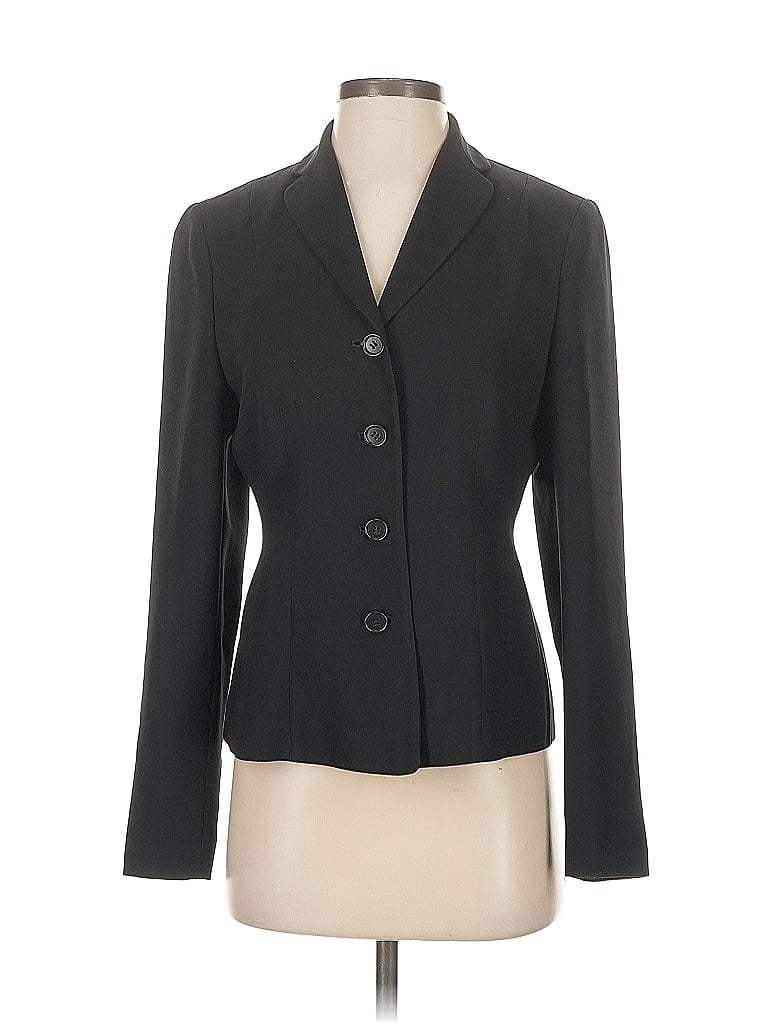 Pre-owned Ann Taylor Loft Blazer Jacket In Gray