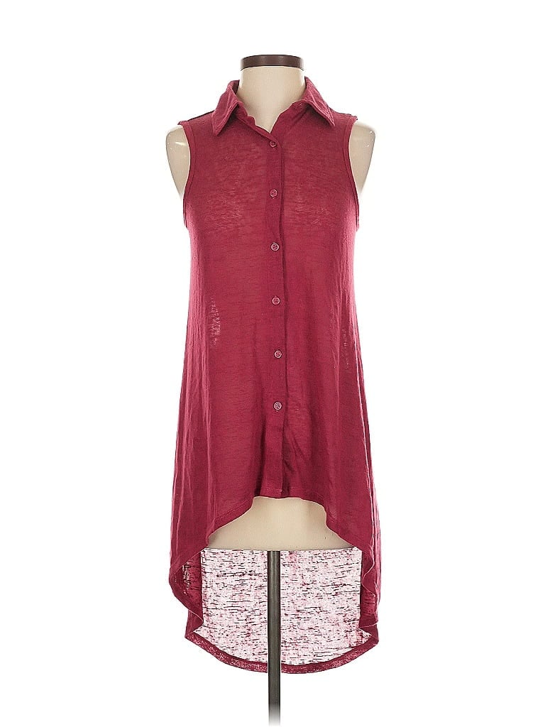 Pre-owned No Boundaries Casual Dress In Burgundy