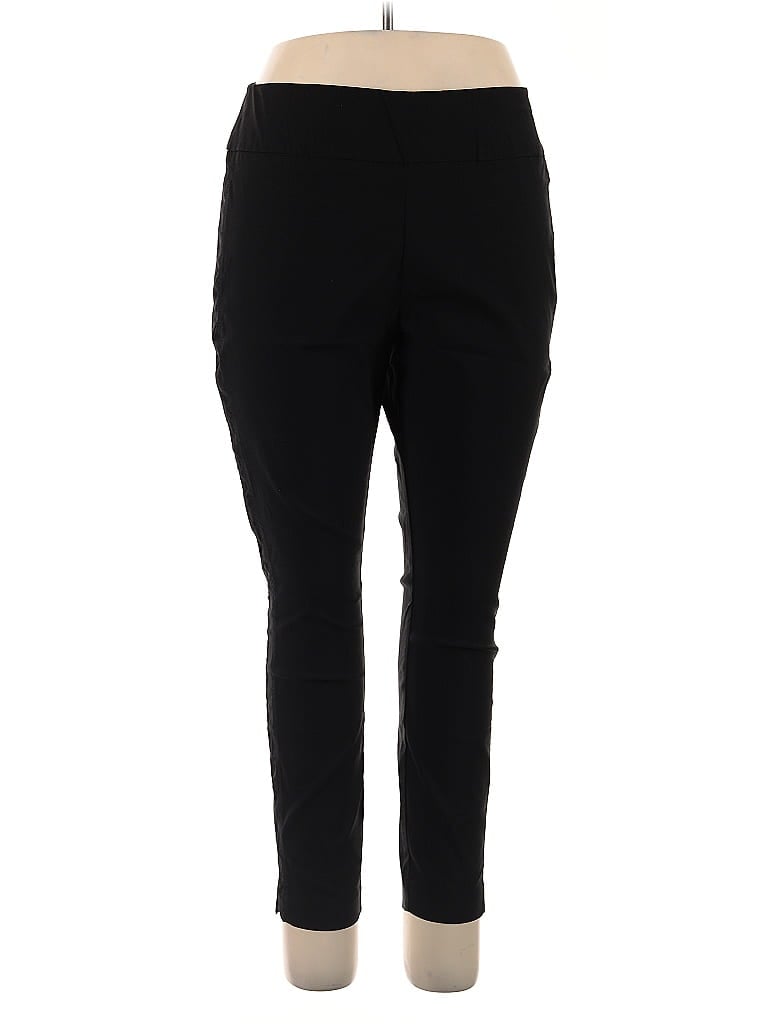Pre-owned Ny & C Active Pants In Black