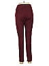 La Fee Verte Solid Burgundy Casual Pants Size M - photo 2