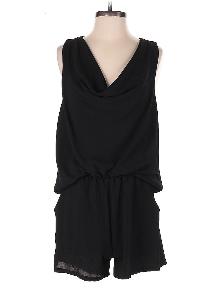 Pre-owned The Impeccable Pig Romper In Black