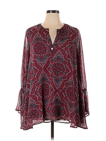 Show Me Your Mumu Long Sleeve Blouse (view 1)
